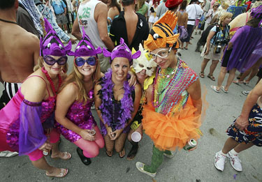 Masquerade March 2011 photo - Duval Street, Key West